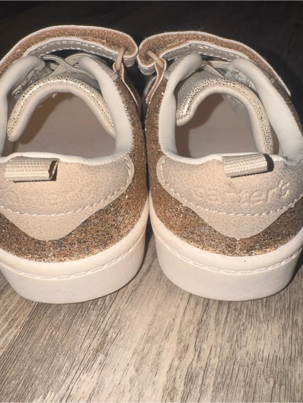 Carter's Glitter Slip-On Sneakers - Gold